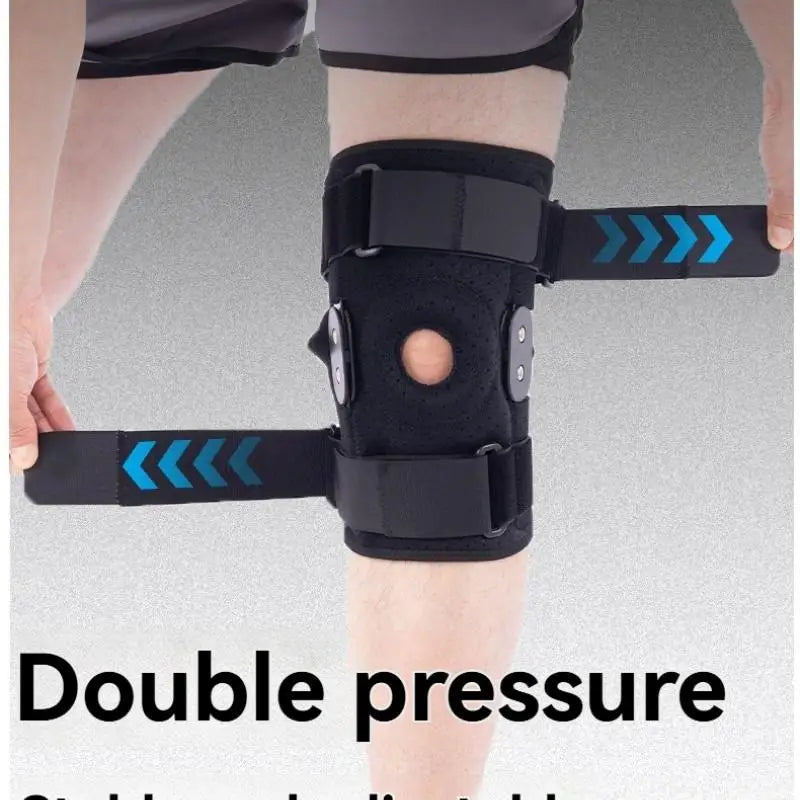 Sports Knee Protector Support Meniscus Aluminum Alloy Joint Cover Patella Hinge Running Brace Knee Pad for Protection